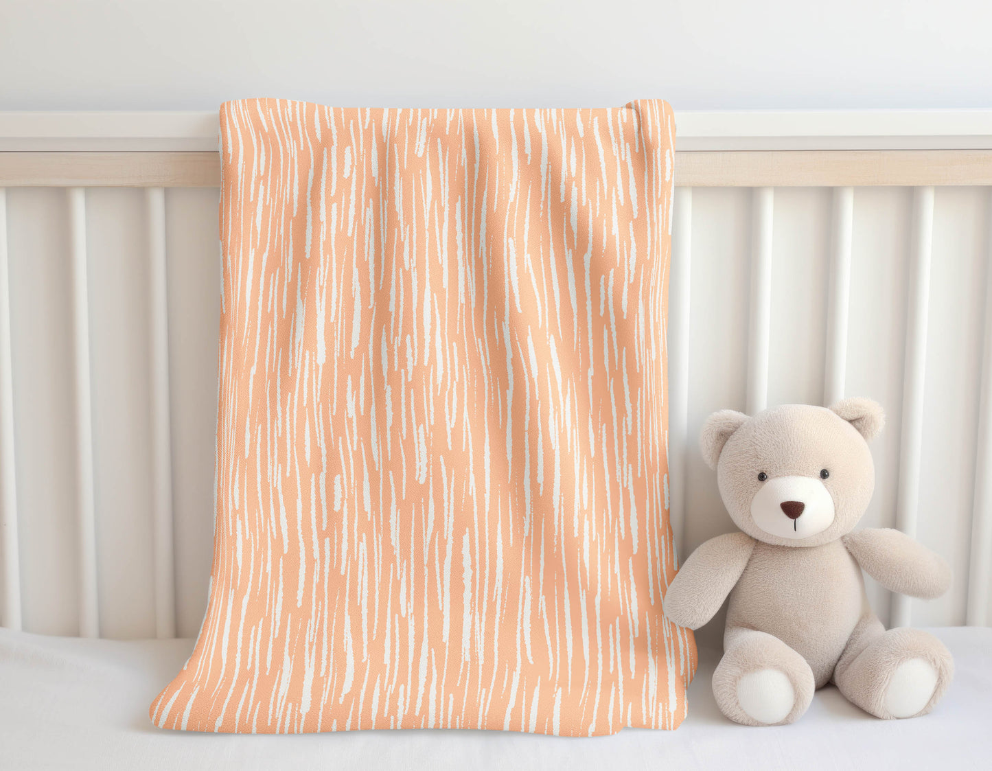 Spectrum Strands Velveteen Fleece Blanket