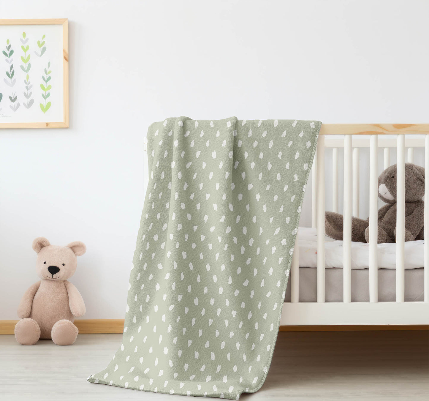 Splat Point Velveteen Fleece Blanket