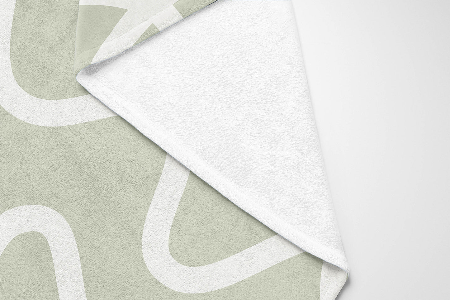 Squig Velveteen Fleece Blanket