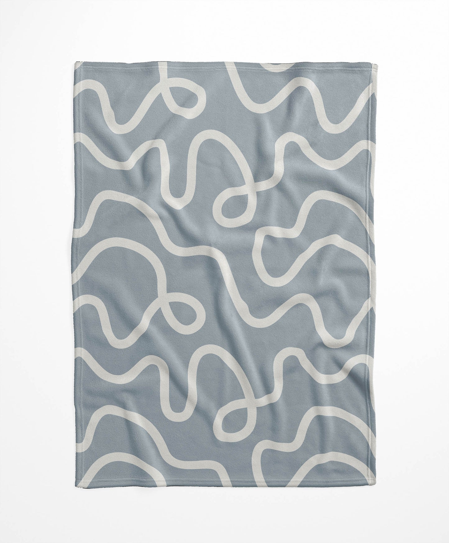Squig Velveteen Fleece Blanket