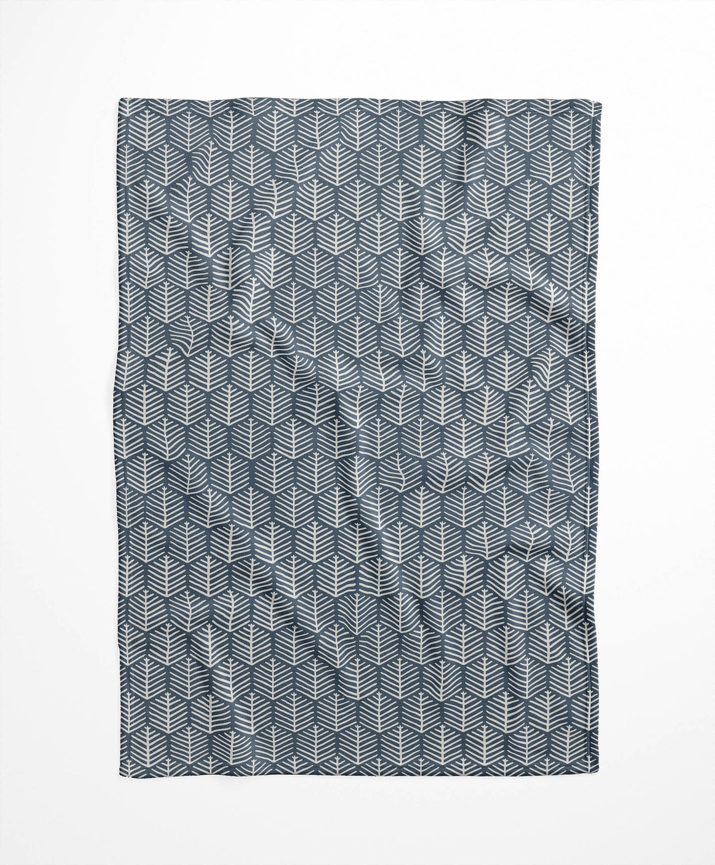 Stitch Patch Velveteen Fleece Blanket
