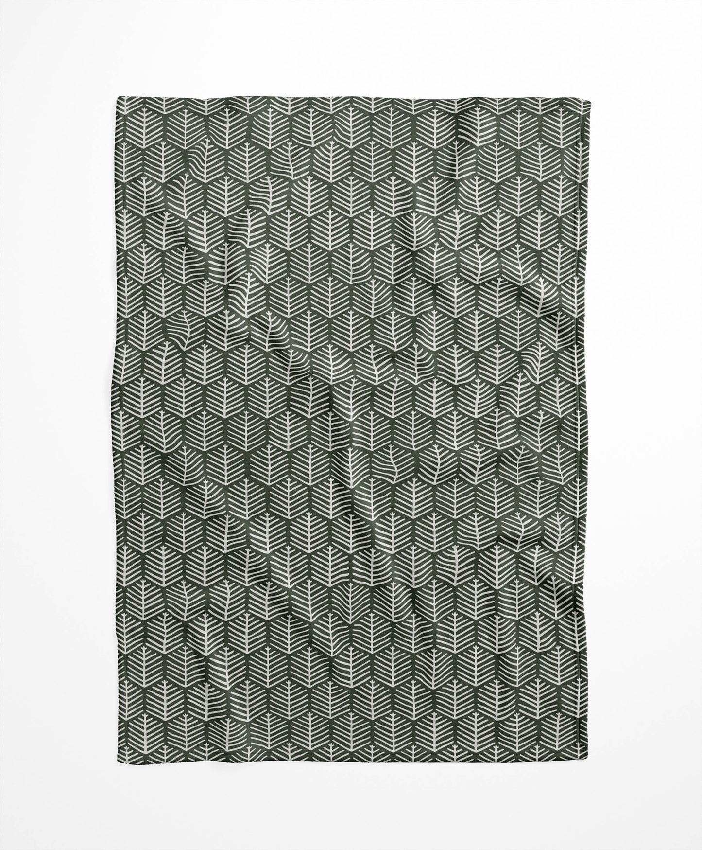 Stitch Patch Velveteen Fleece Blanket