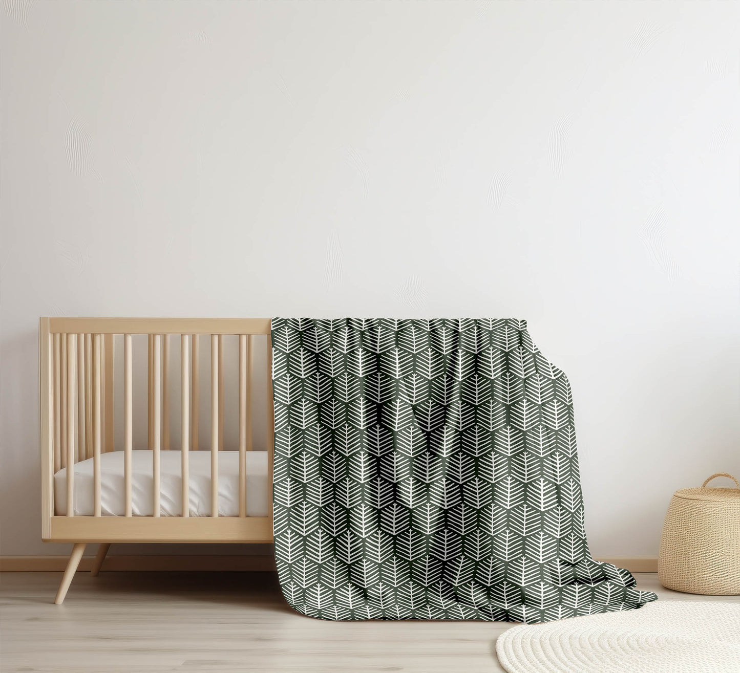Stitch Patch Velveteen Fleece Blanket