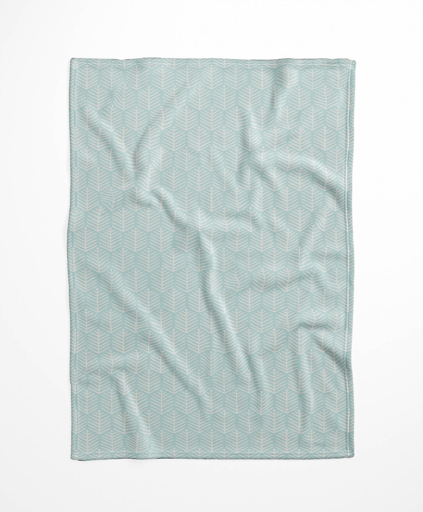 Stitch Patch Velveteen Fleece Blanket