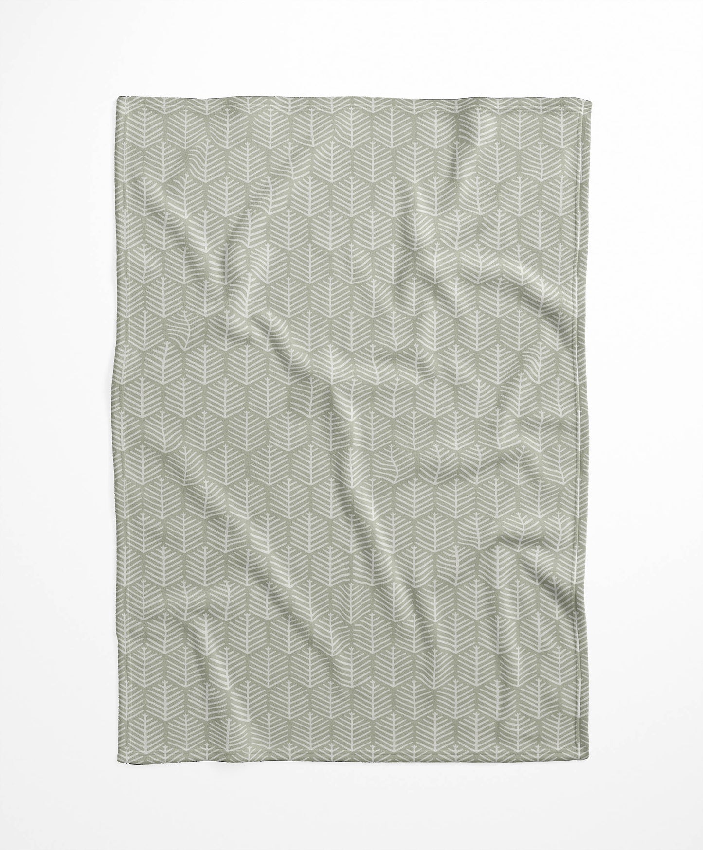 Stitch Patch Velveteen Fleece Blanket