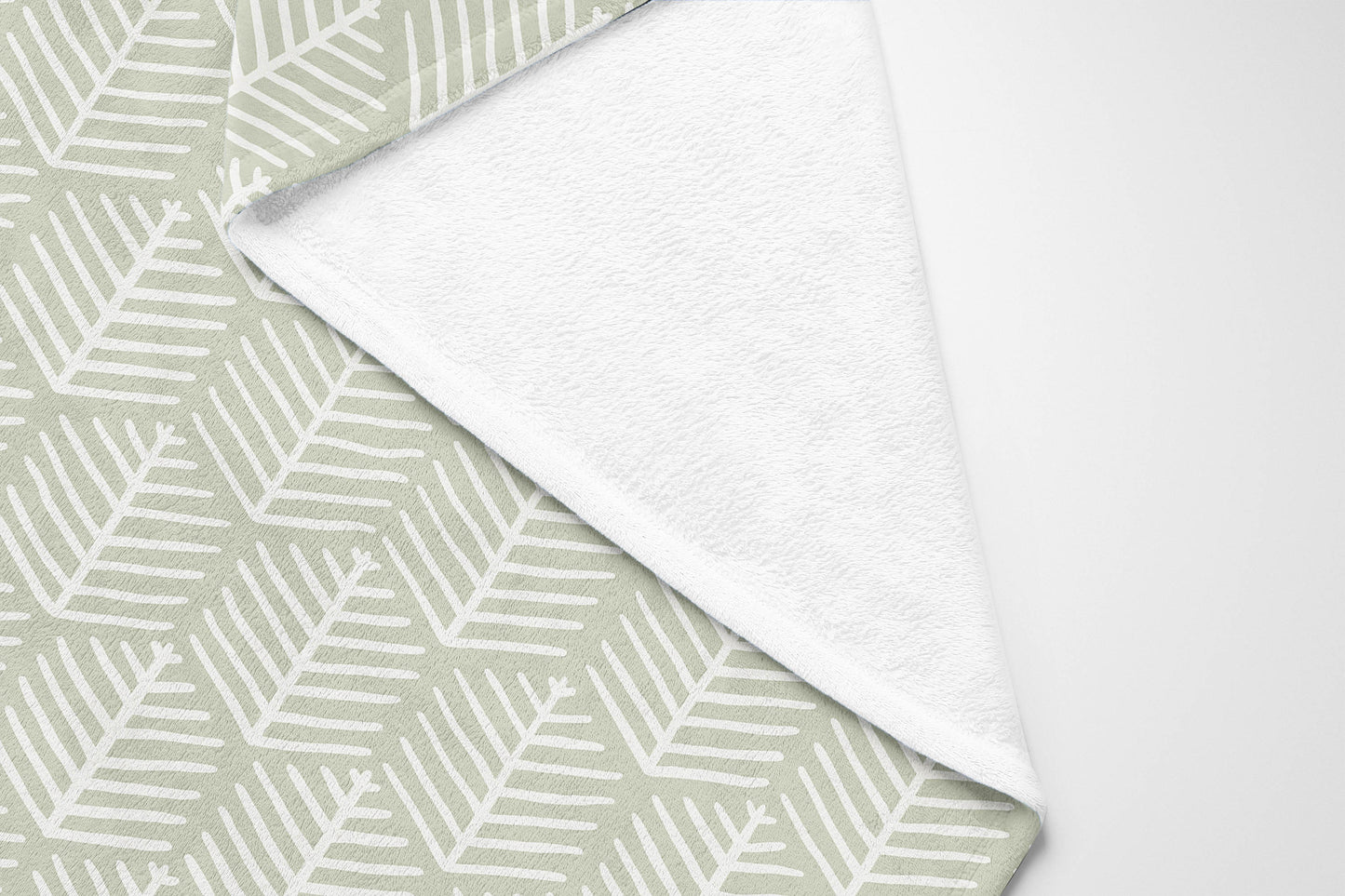Stitch Patch Velveteen Fleece Blanket