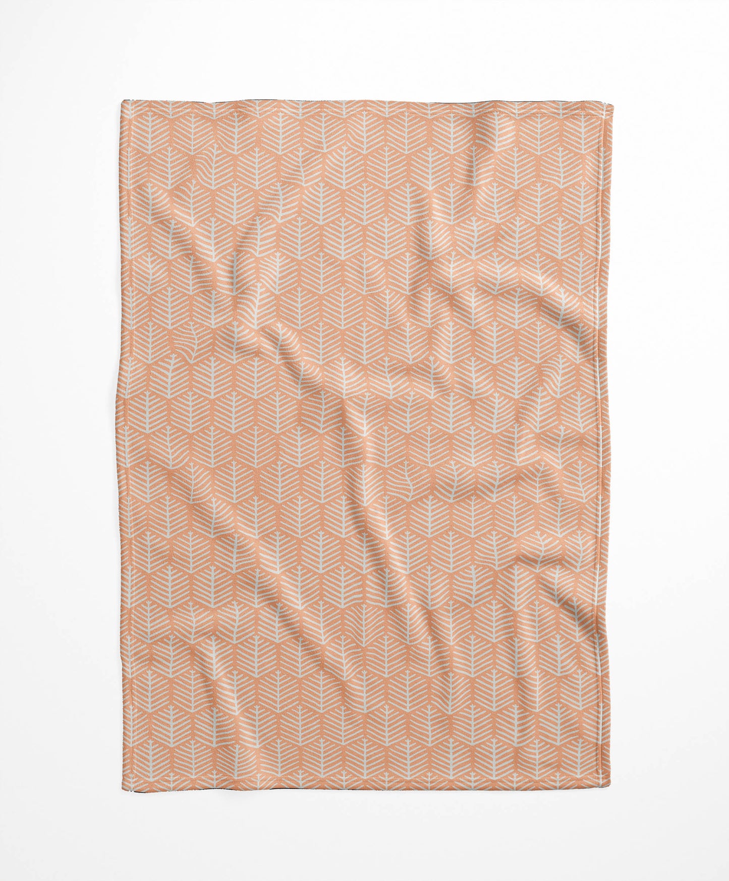 Stitch Patch Velveteen Fleece Blanket