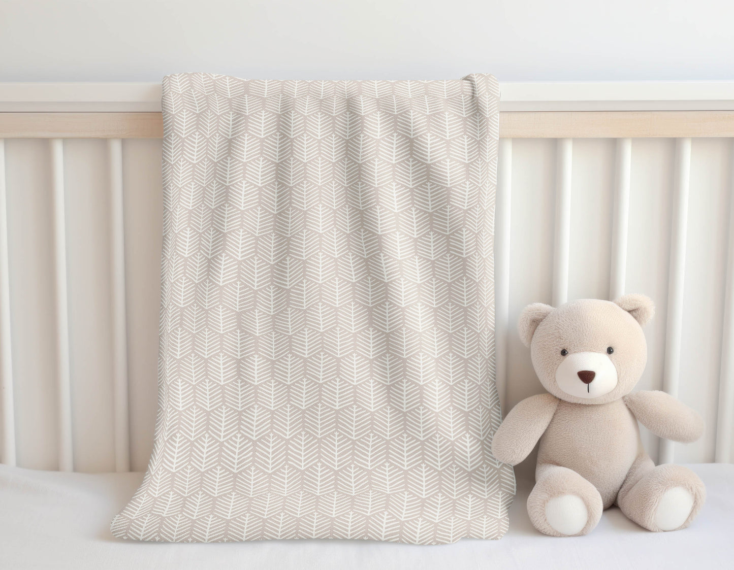 Stitch Patch Velveteen Fleece Blanket