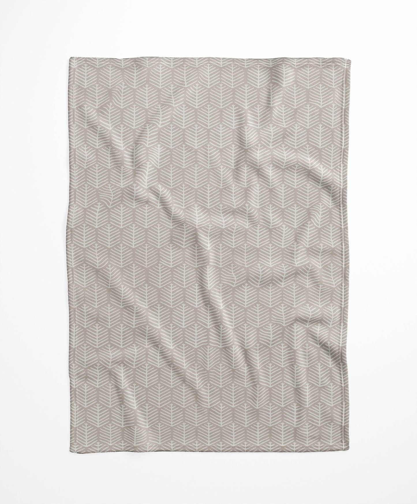 Stitch Patch Velveteen Fleece Blanket