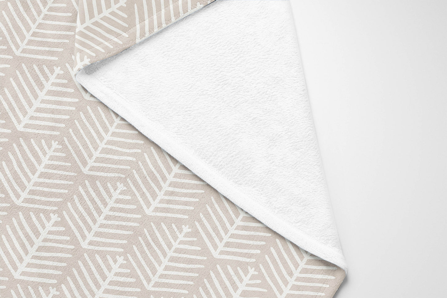 Stitch Patch Velveteen Fleece Blanket