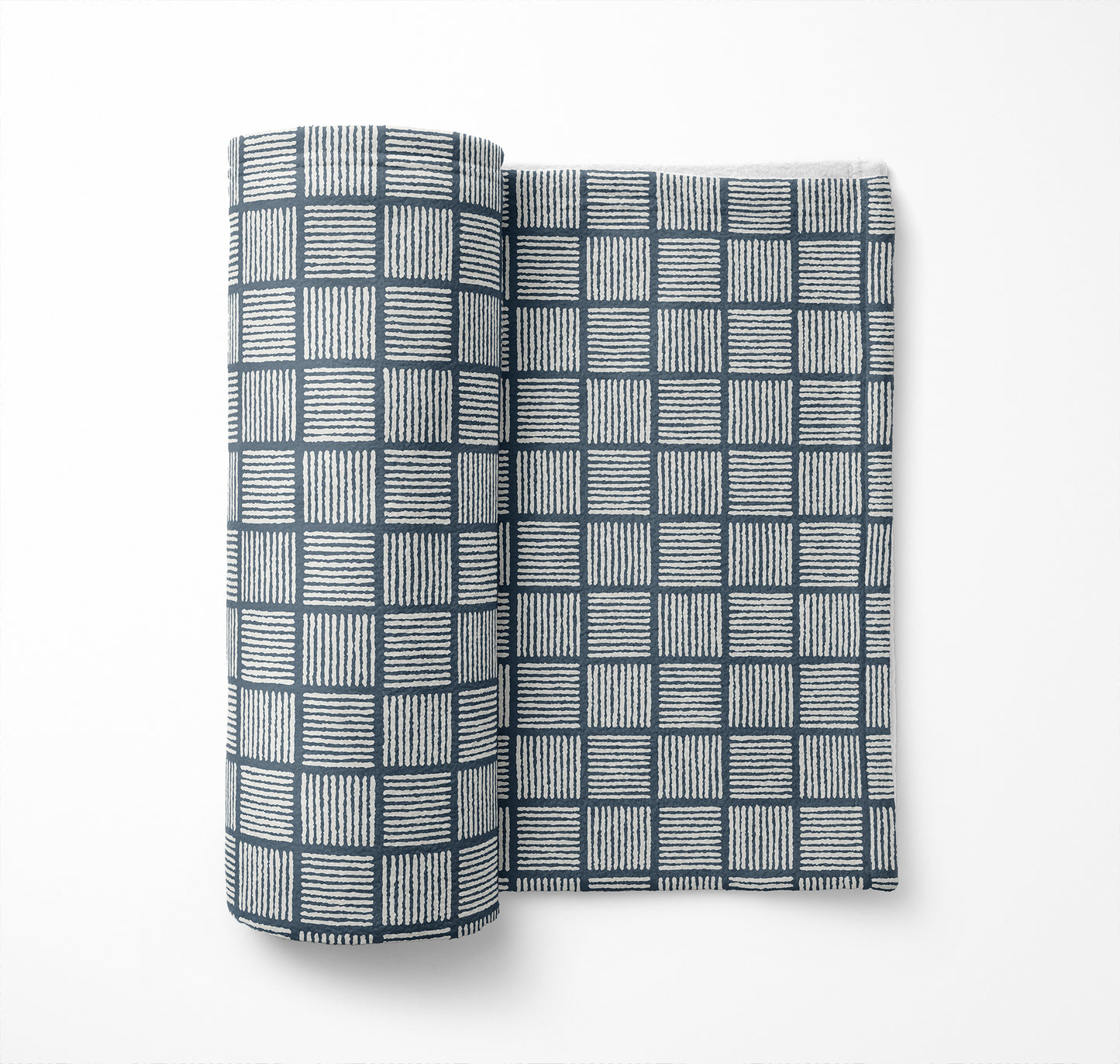 Tally Blocks Velveteen Fleece Blanket