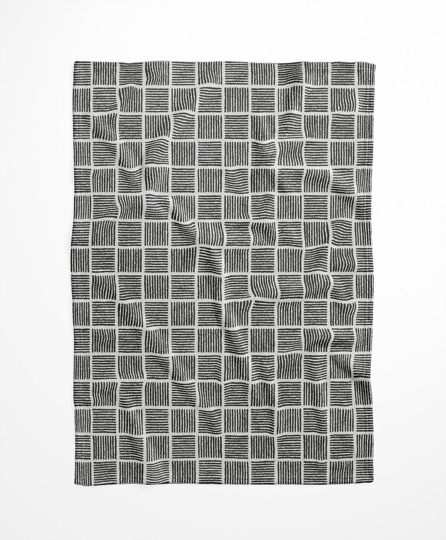 Tally Blocks Velveteen Fleece Blanket