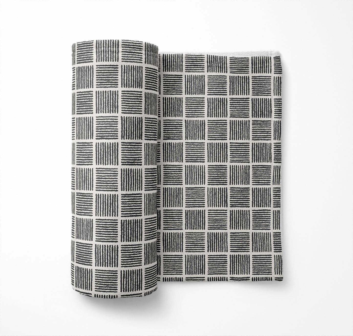 Tally Blocks Velveteen Fleece Blanket