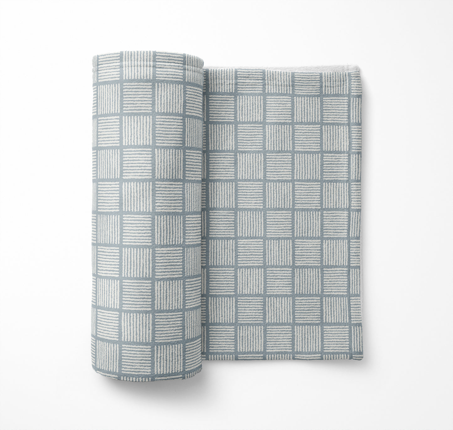 Tally Blocks Velveteen Fleece Blanket
