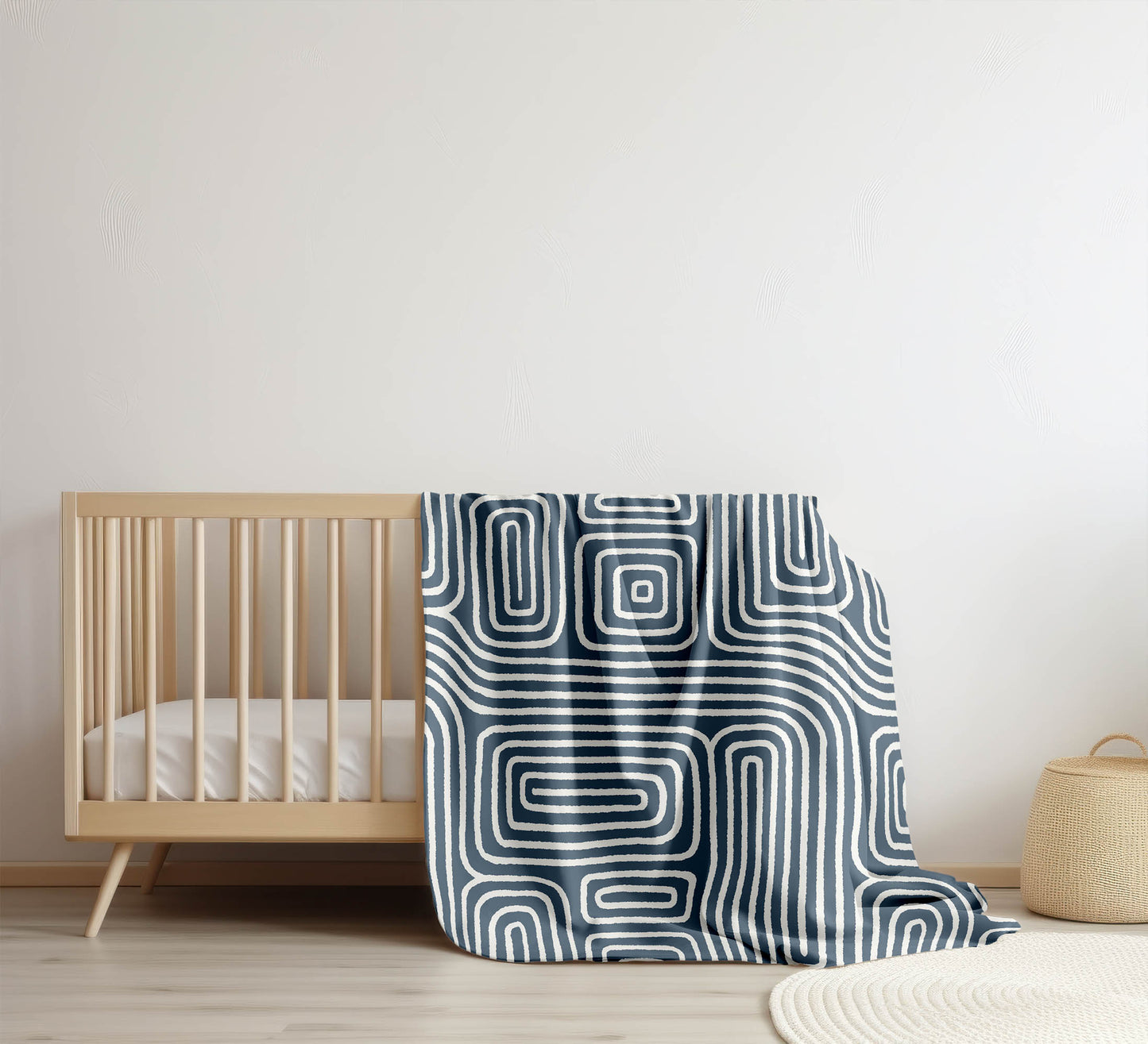 Timeless Walk Velveteen Fleece Blanket