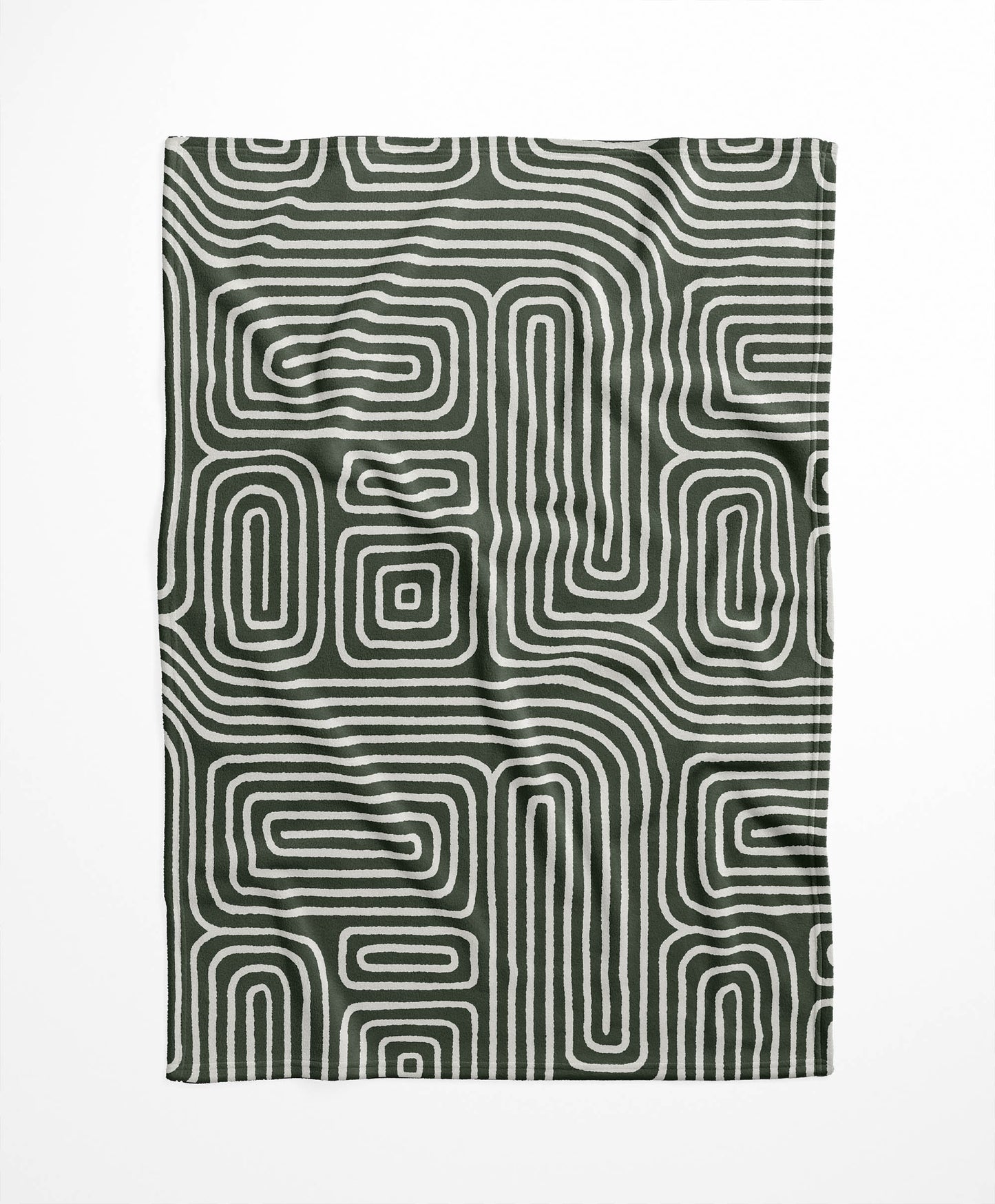 Timeless Walk Velveteen Fleece Blanket