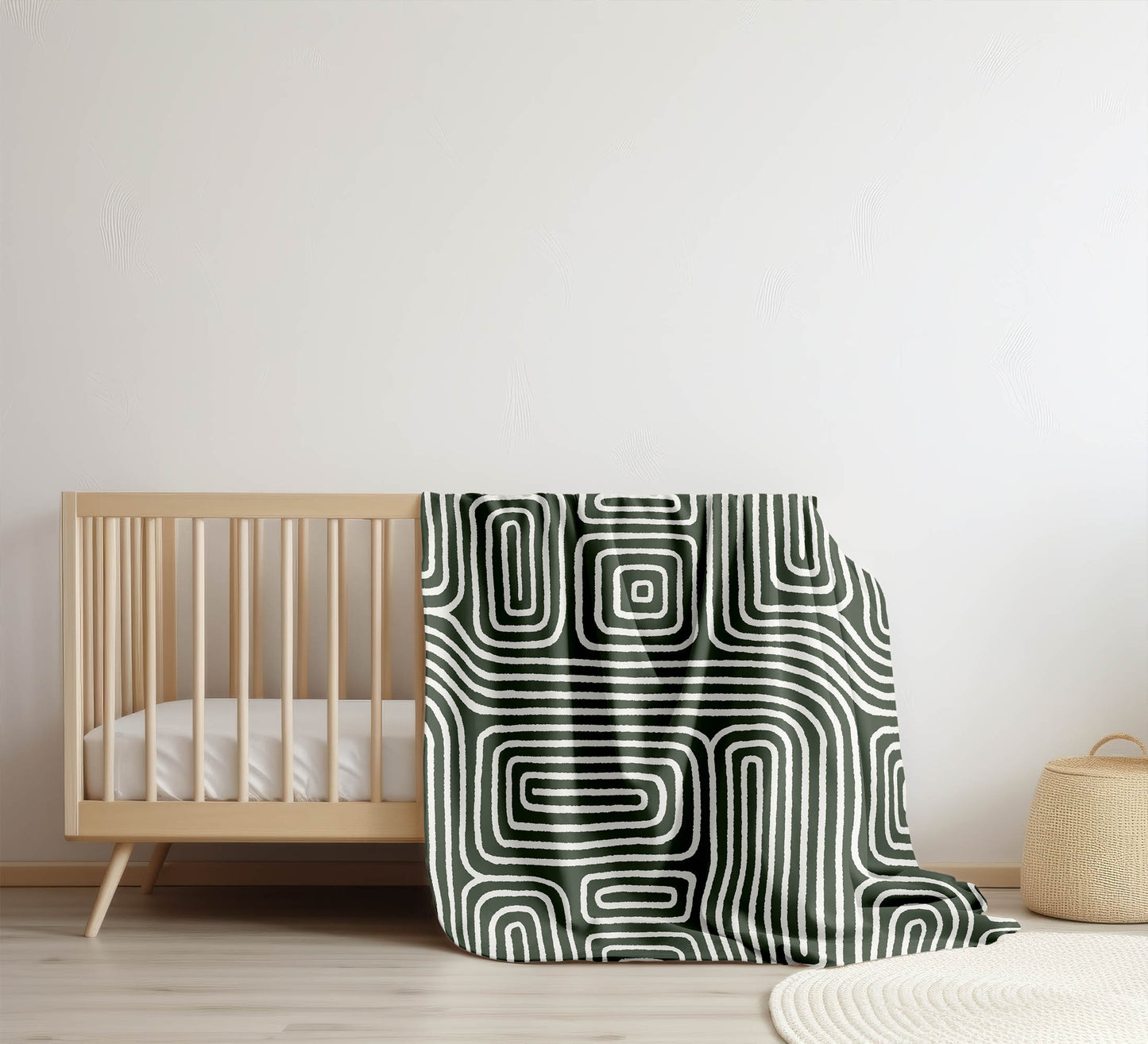 Timeless Walk Velveteen Fleece Blanket