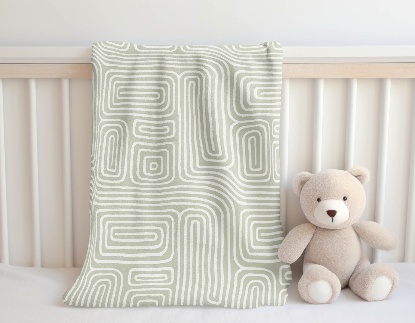 Timeless Walk Velveteen Fleece Blanket