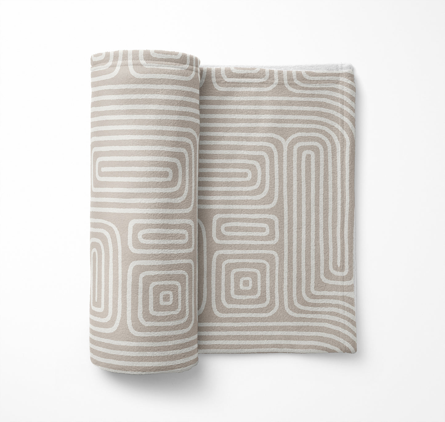 Timeless Walk Velveteen Fleece Blanket