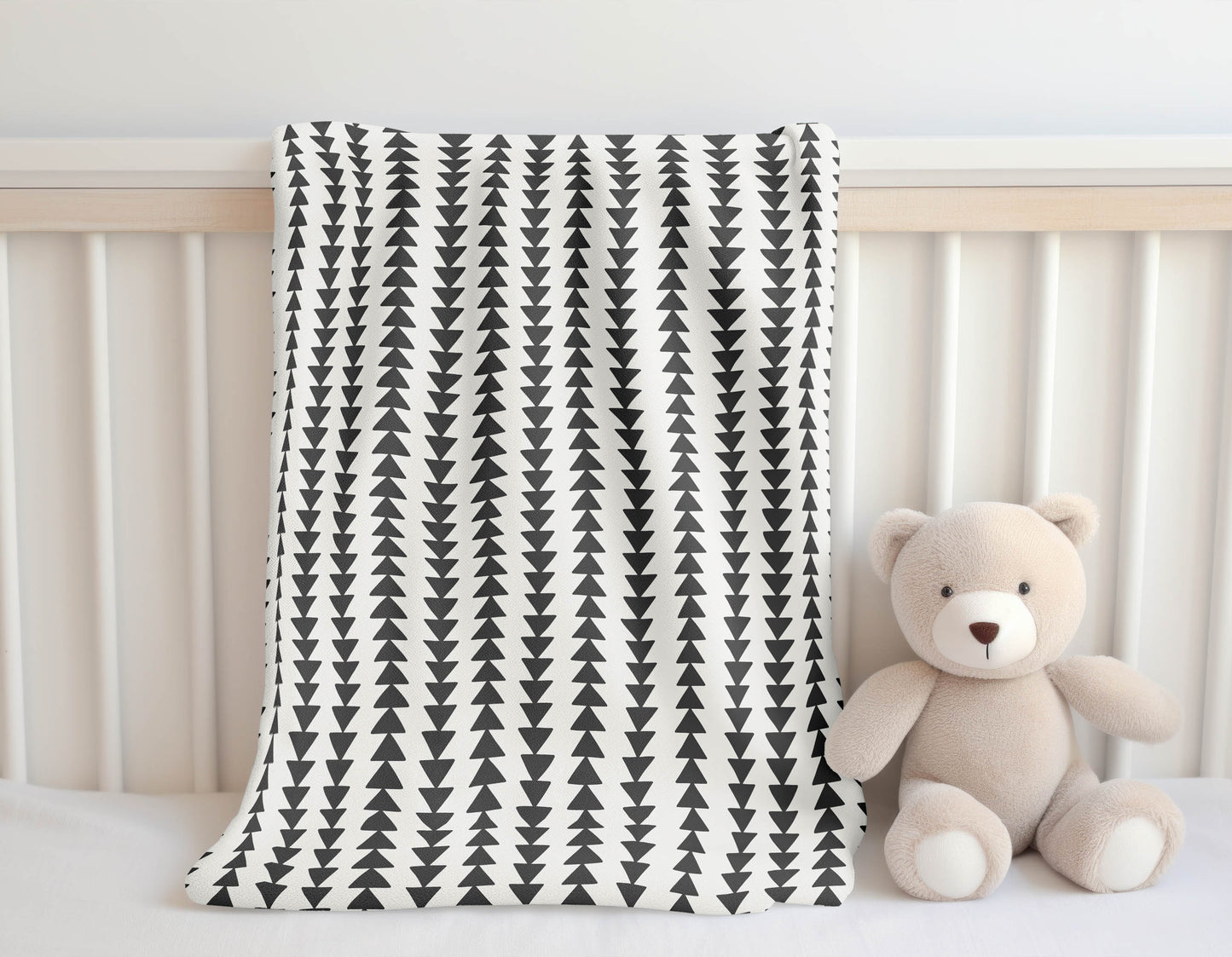 Tribal Arrows Velveteen Fleece Blanket