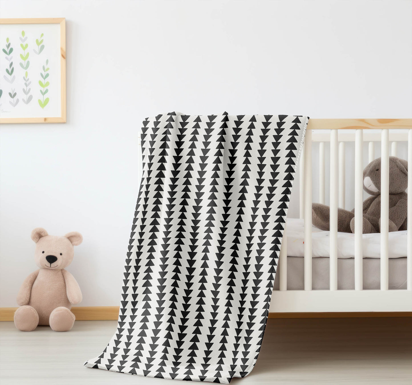 Tribal Arrows Velveteen Fleece Blanket