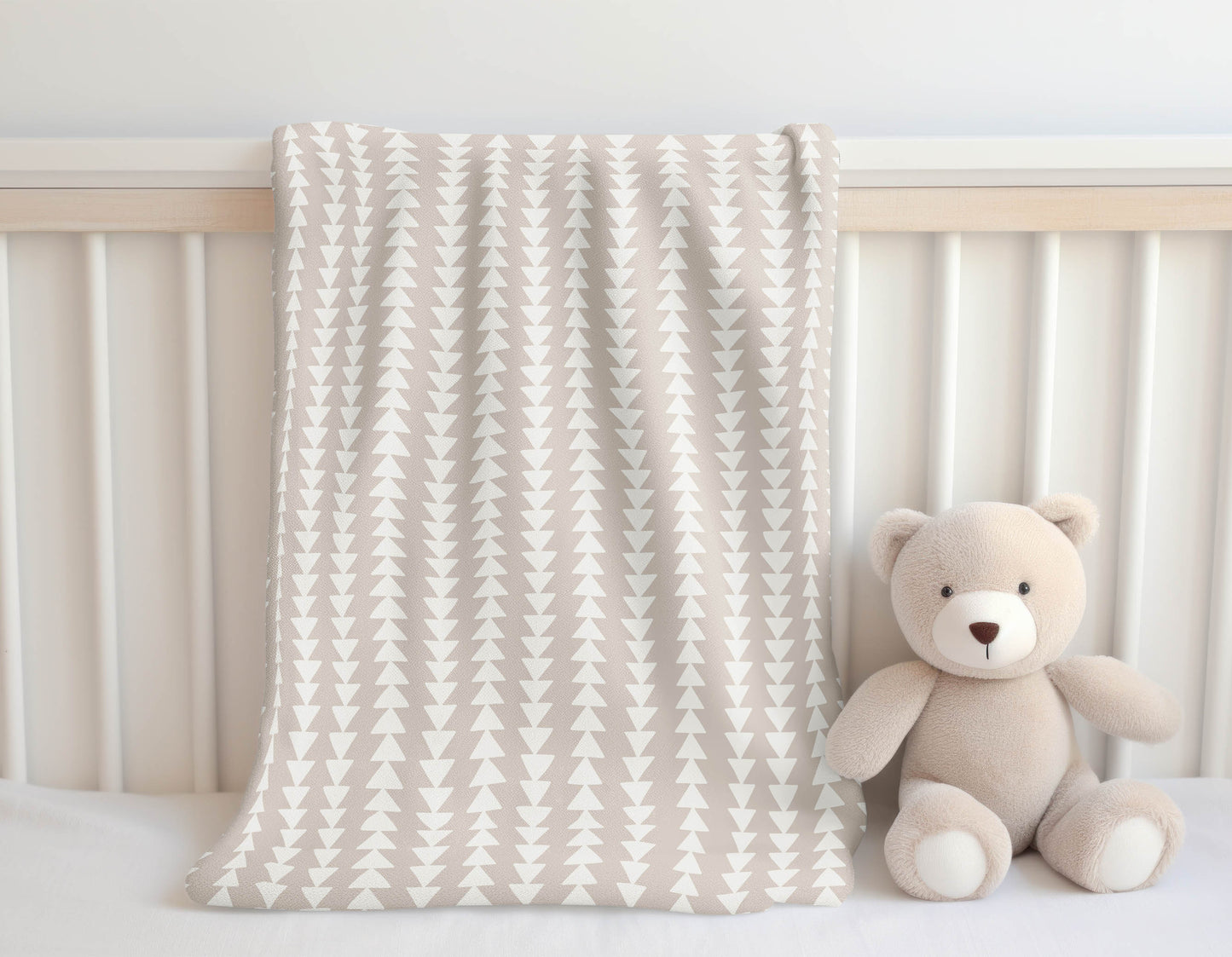 Tribal Arrows Velveteen Fleece Blanket