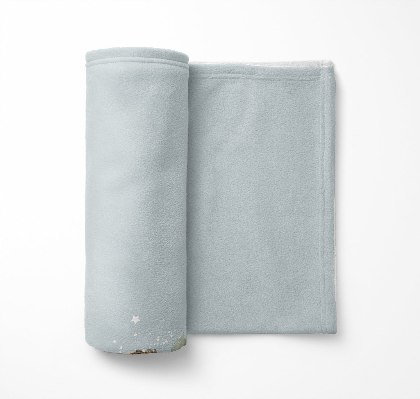 Bearly Velveteen Fleece Blanket