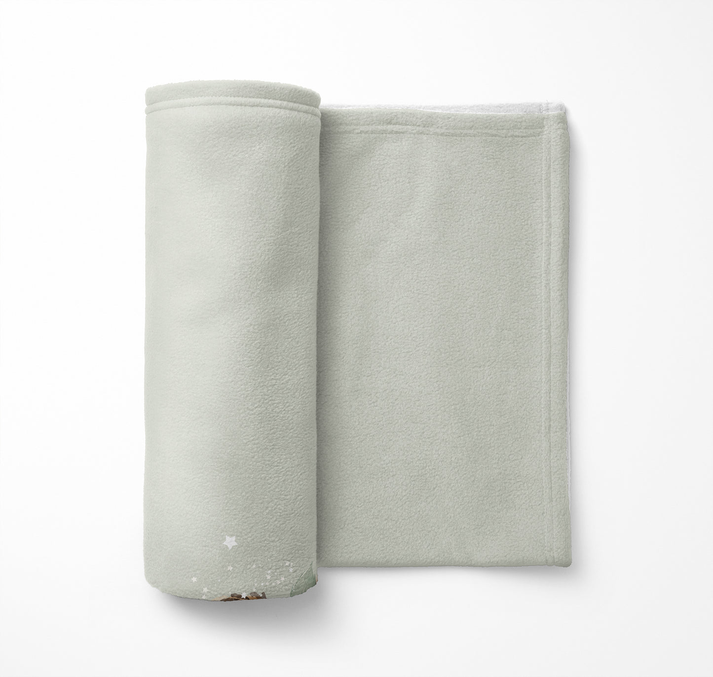 Bearly Velveteen Fleece Blanket