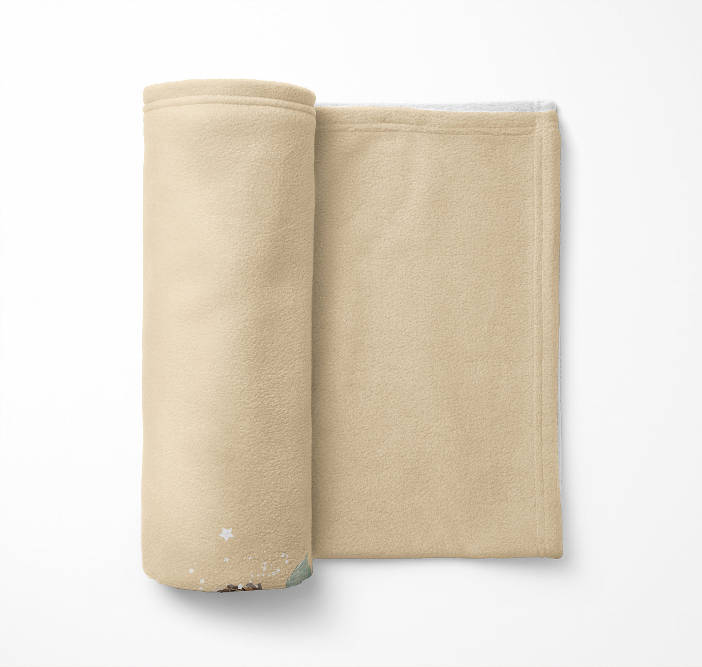 Bearly Velveteen Fleece Blanket