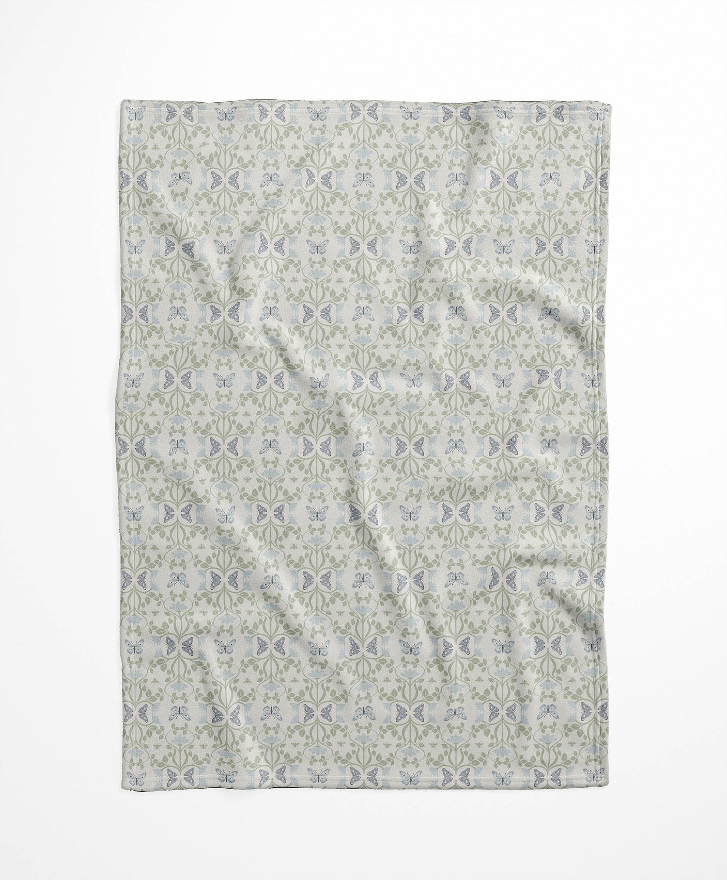 Bees & Butterflies Velveteen Fleece Blanket