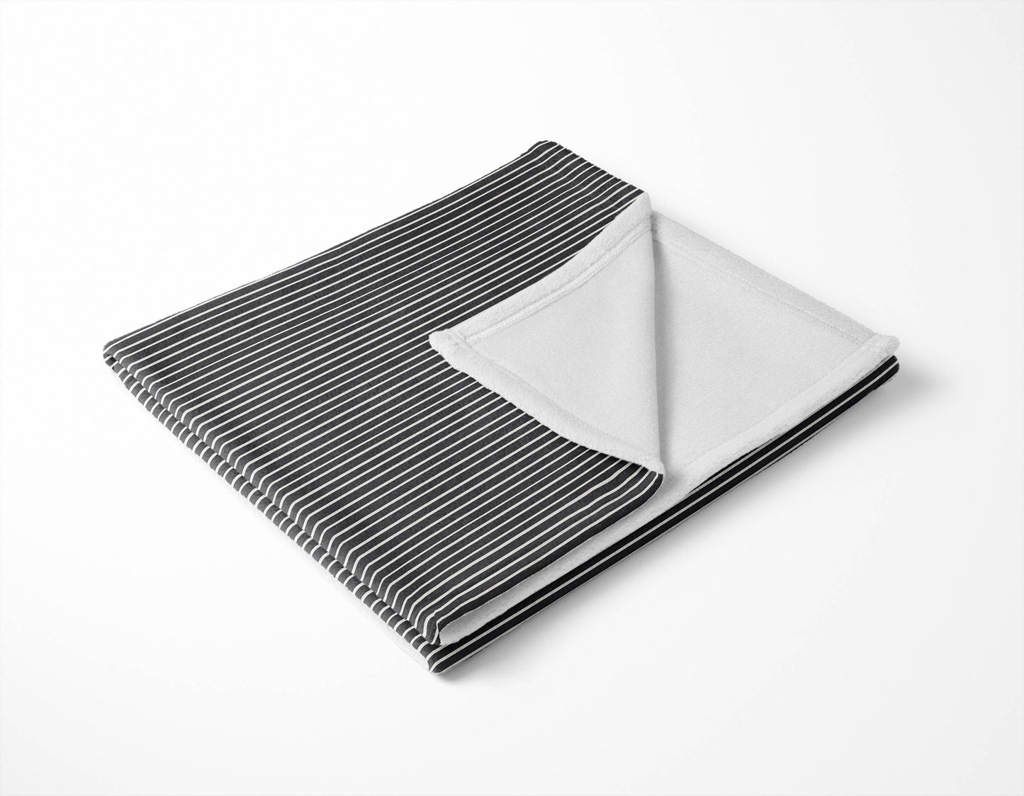 Random Stripes Velveteen Fleece Blanket