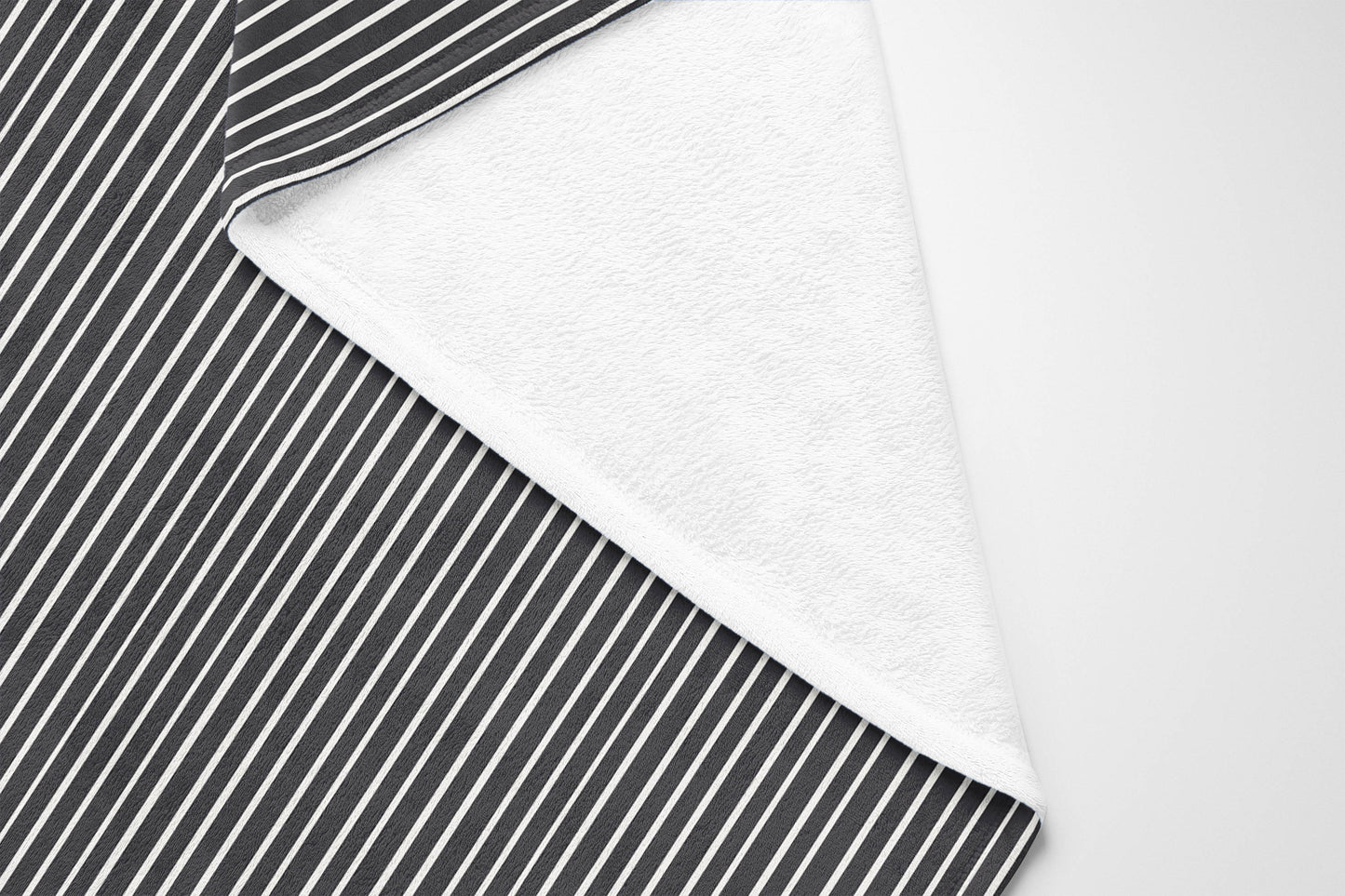 Random Stripes Velveteen Fleece Blanket
