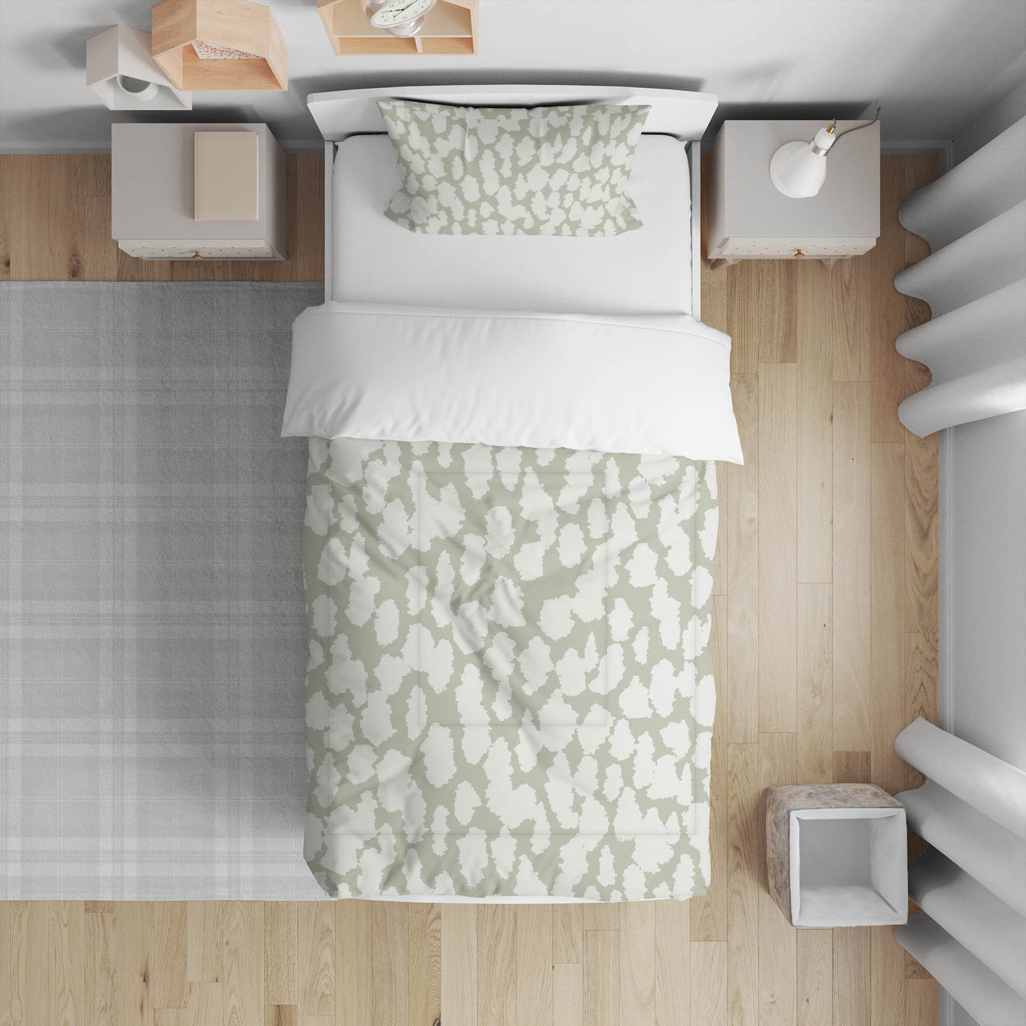 Animal Splat Comforter Set