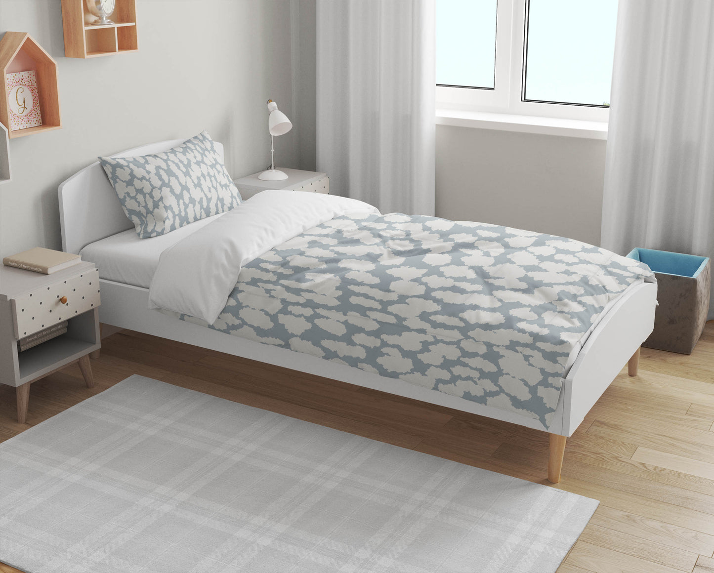 Animal Splat Comforter Set