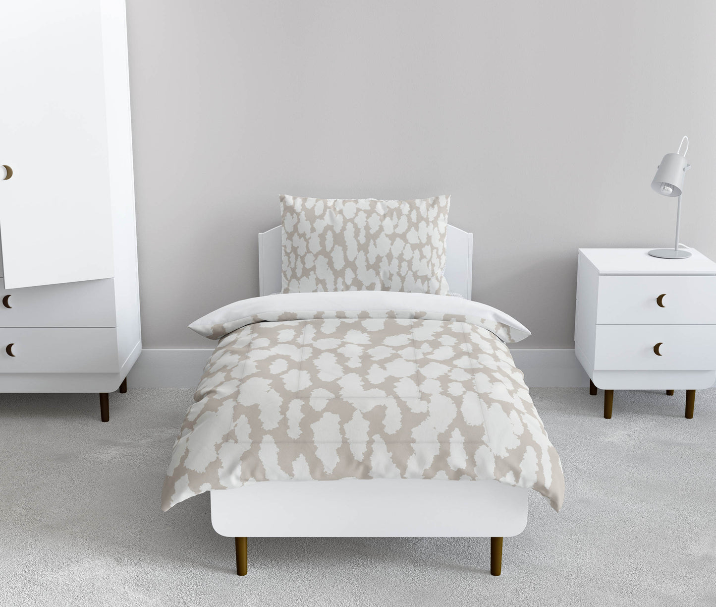 Animal Splat Comforter Set