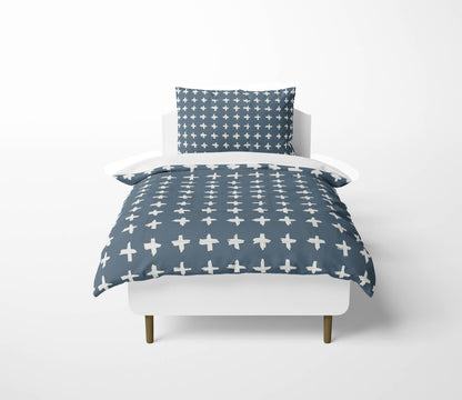 Check Comforter Set
