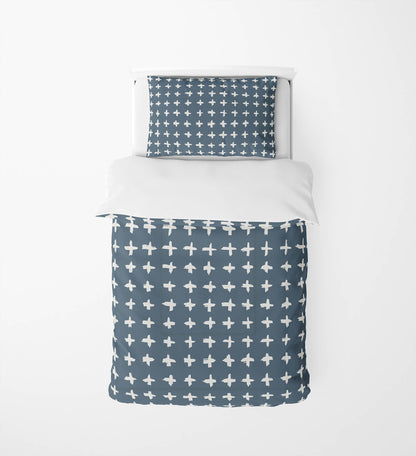Check Comforter Set