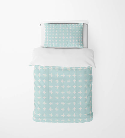 Check Comforter Set