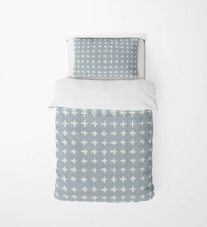 Check Comforter Set
