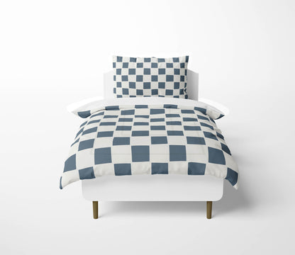 Checkered Comforter Set