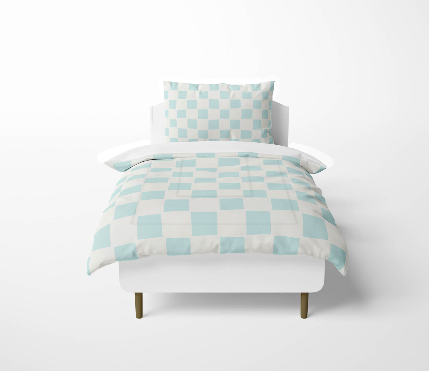Checkered Comforter Set