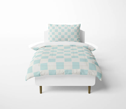 Checkered Comforter Set