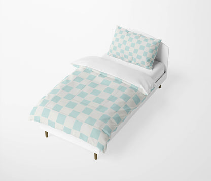 Checkered Comforter Set
