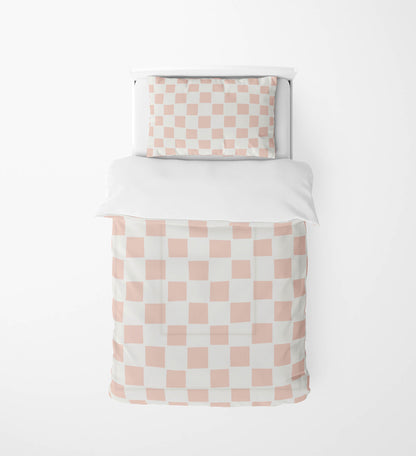 Checkered Comforter Set
