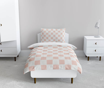 Checkered Comforter Set