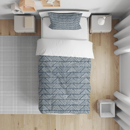 Chev Wave Stripe Comforter Set