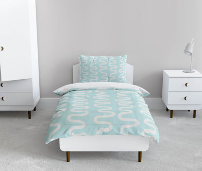 Wiggle Stripe Comforter Set