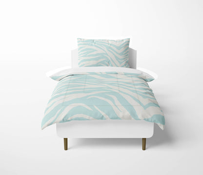 Zebra Patch Comforter Set