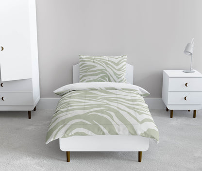 Zebra Patch Comforter Set
