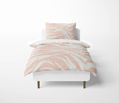 Zebra Patch Comforter Set